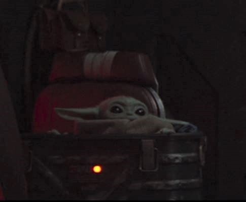The meme is an image of the Star Wars character Yoda, but with his face Photoshopped onto the body of the child character from the Star Wars franchise, known as "Baby Yoda" or "The Child." The image is captioned "When you finally get a new phone but it's still charging."